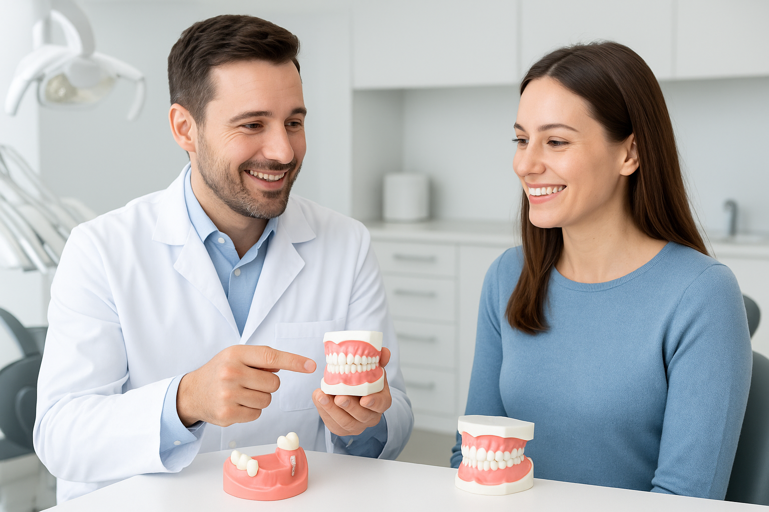image Dentures and implant-supported dentures: Which option is right for you in Sumter, SC.