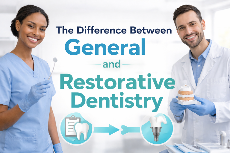 Sumter, SC dentist explains the difference between general and restorative dentistry.